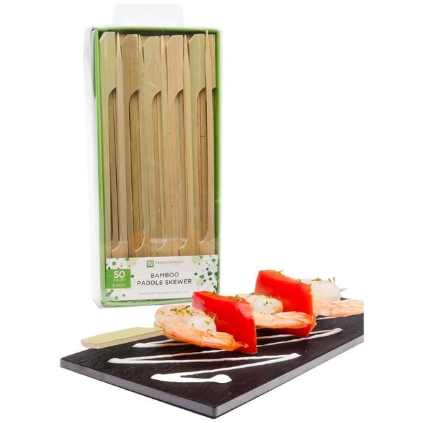 Pack of 100 5.5 PacknWood PK210BBOUL14 Bamboo Ball Skewer Pack of 100 5.5 PacknWood PK210BBOUL14 Bamboo Ball Skewer
